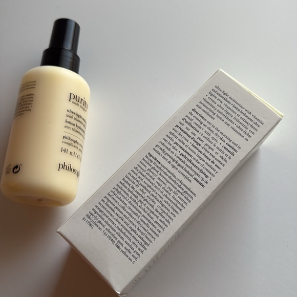 NEW Philosophy Purity Made Simple Ultra-Light Moisturizer White 4.7 oz - Picture 5 of 7